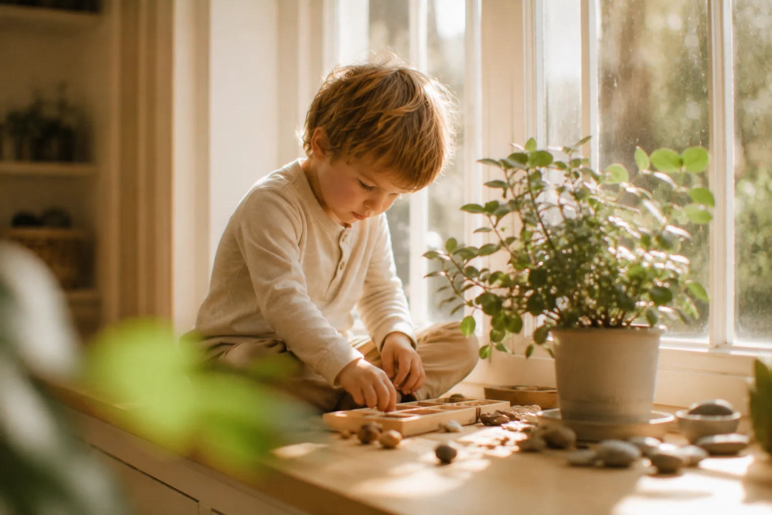 Wie Kinder lernen, sich selbst zu halten